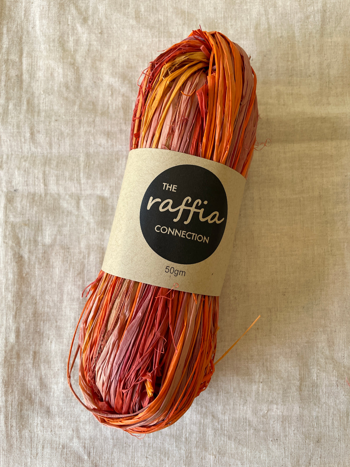 Raffia 50g Firelight