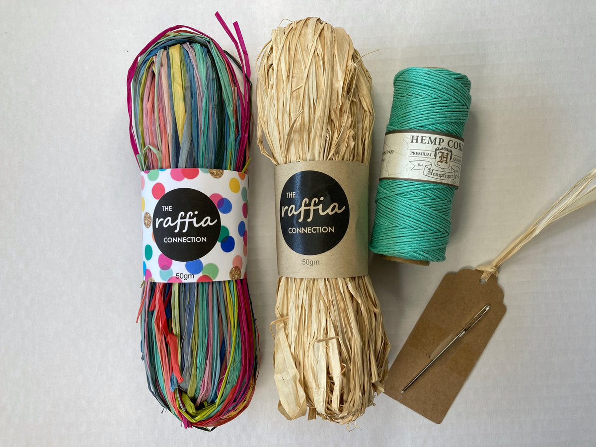 Raffia & Hemp Bundle - Confetti