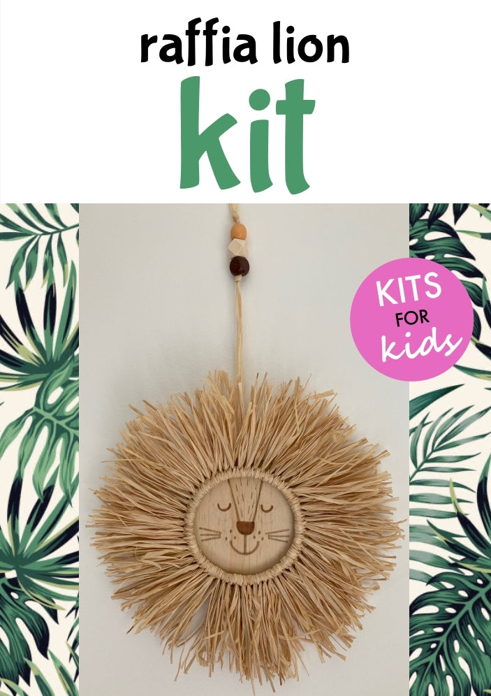 Raffia Lion Kit