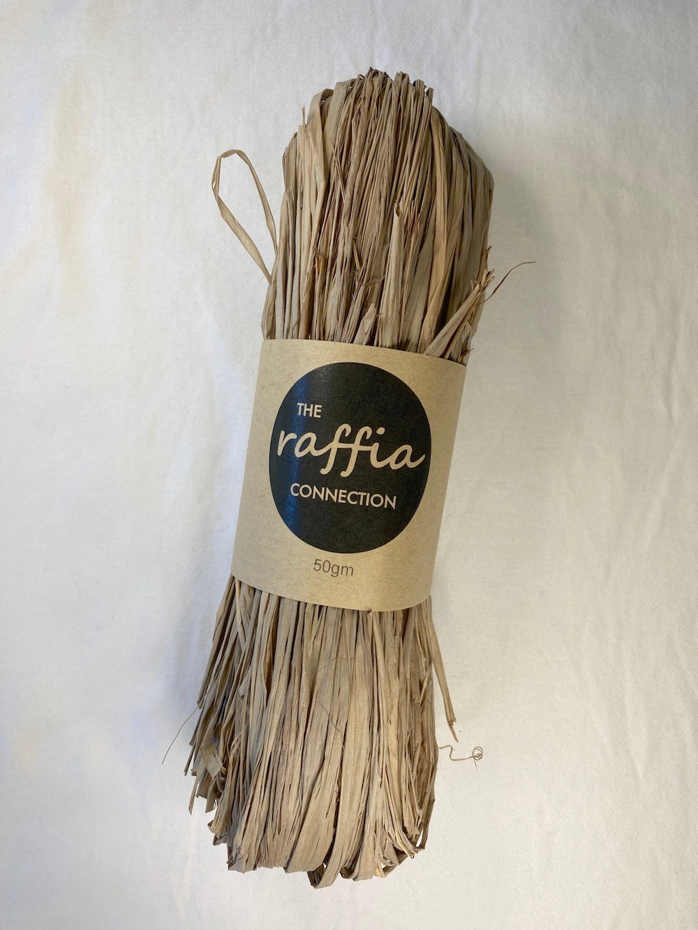 Raffia 50g - Tanbark (Hand-dyed)