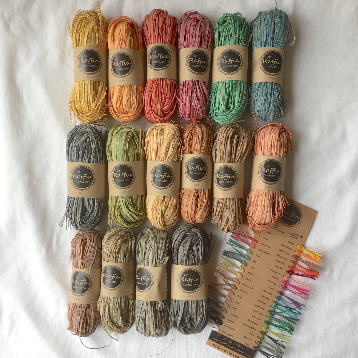 Raffia Tray Kit & Online Course 1 EARTH