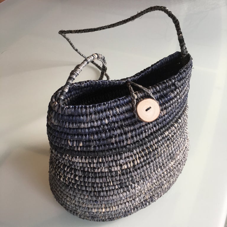 Raffia 50g - Eggplant (Hand-dyed)