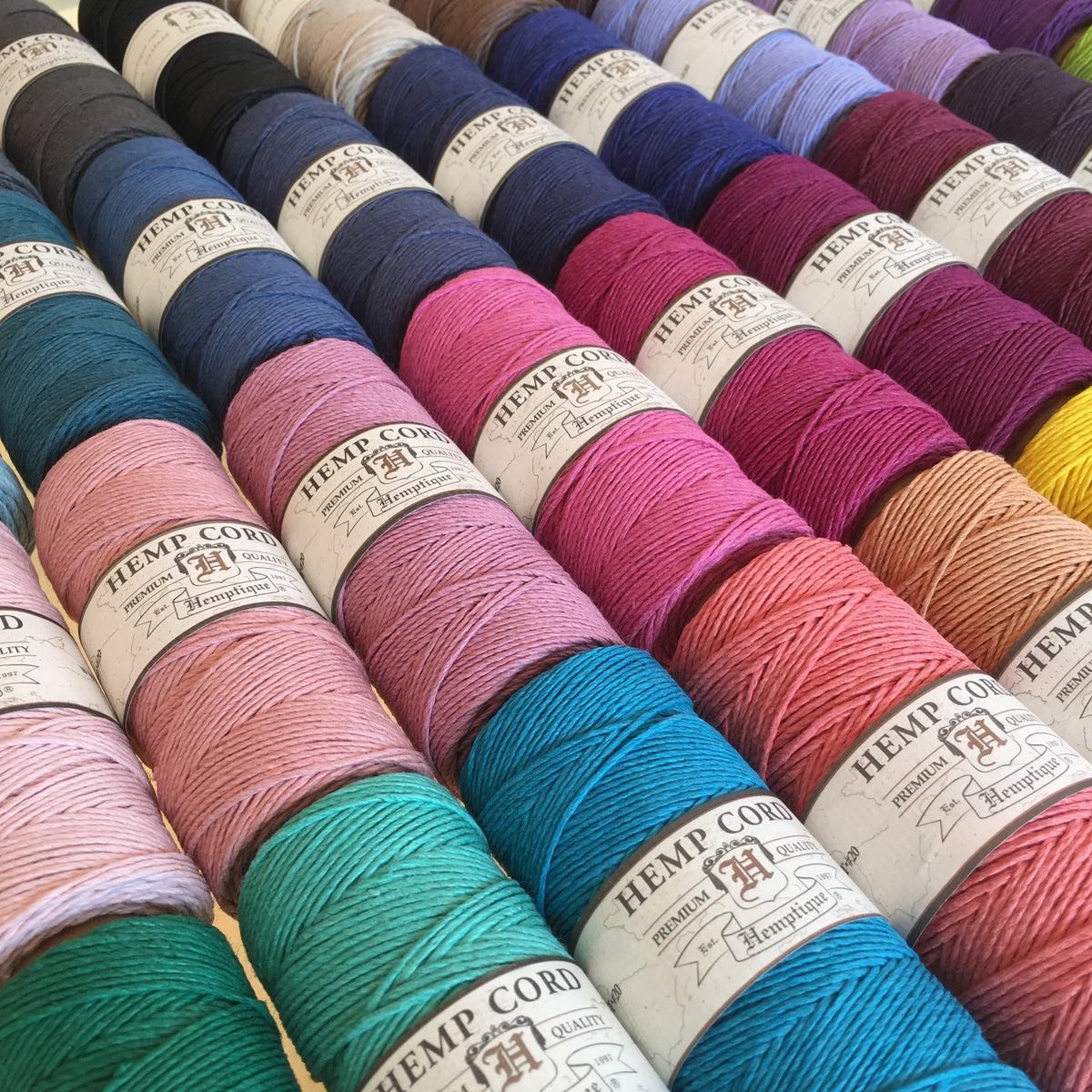 Hemptique Cord - Dark Pink
