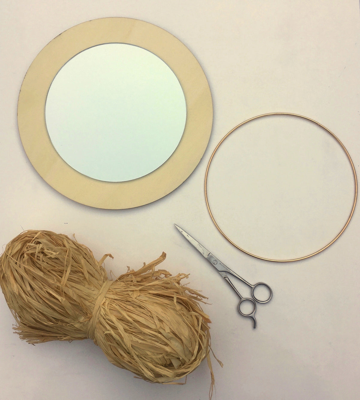 Raffia Mirror Kit