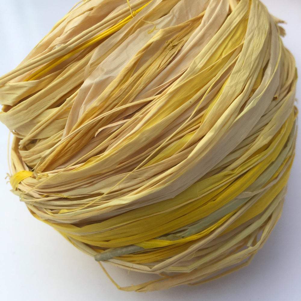 Raffia 150g - Ombré Yellow