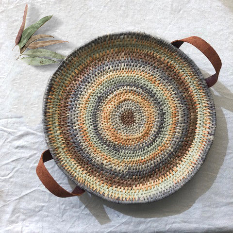 Raffia Tray Kit & Online Course 1 EARTH
