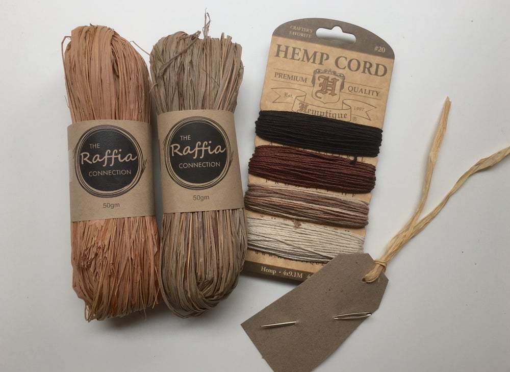 Raffia & Hemp Bundle - Earthy