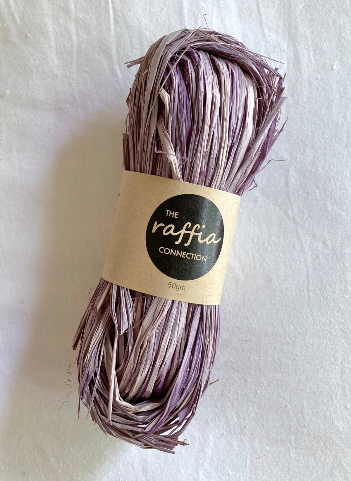 Raffia 50g - Iris (Hand-dyed)