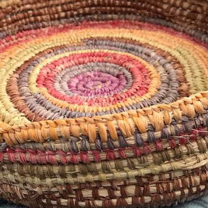 Raffia 50g - Citrus (Hand-dyed)