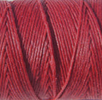 Waxed Linen Thread - Country Red 100m
