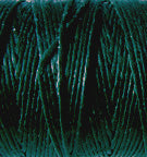Waxed Linen Thread - Dark Forest Green 100m