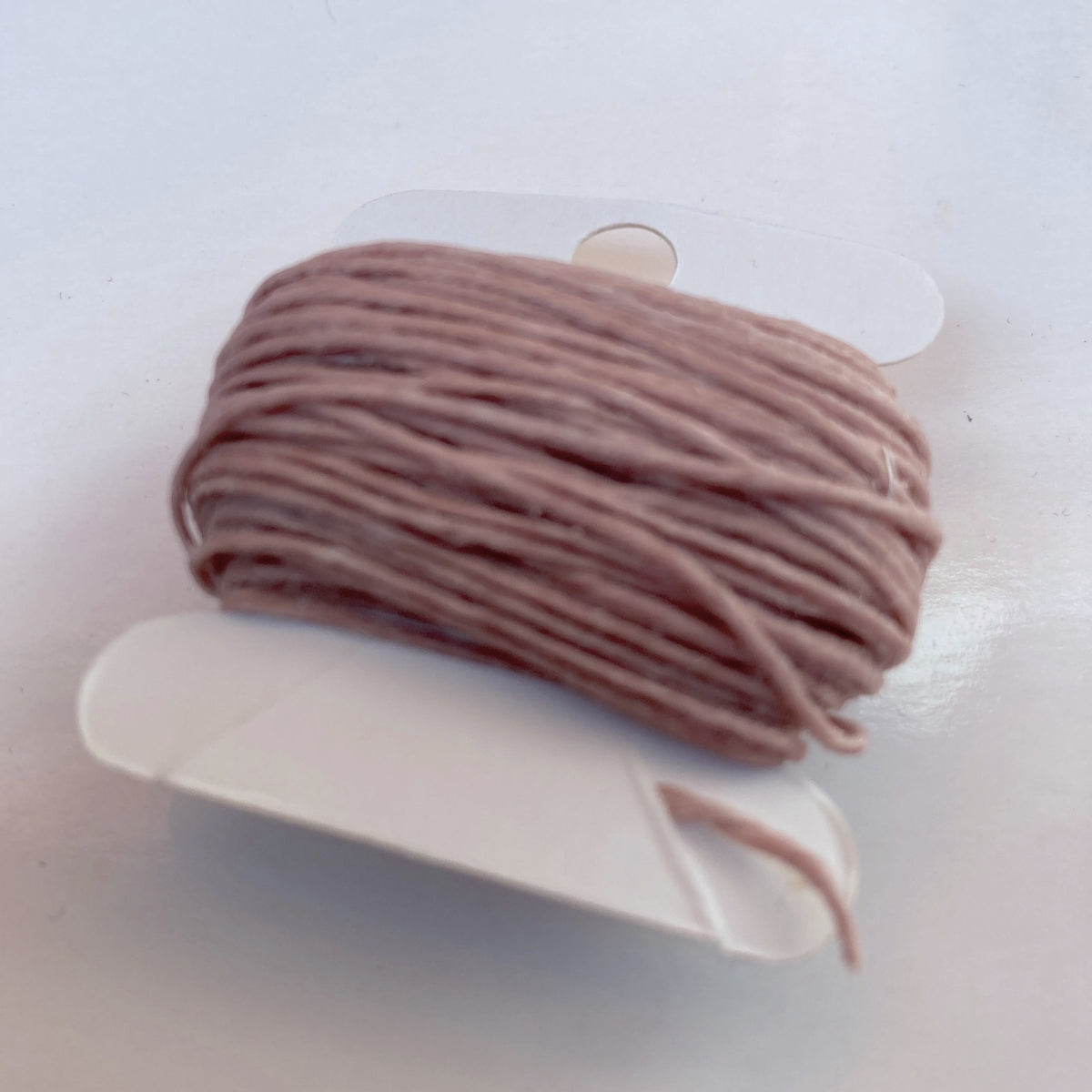 Waxed Linen Thread - Victorian Rose 10m