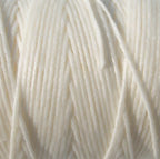 Waxed Linen Thread - White 100m
