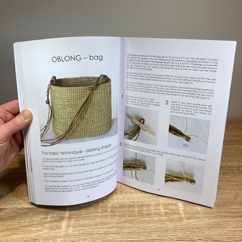 Basket Coiling with blanket stitch by Brynhild Tophøj