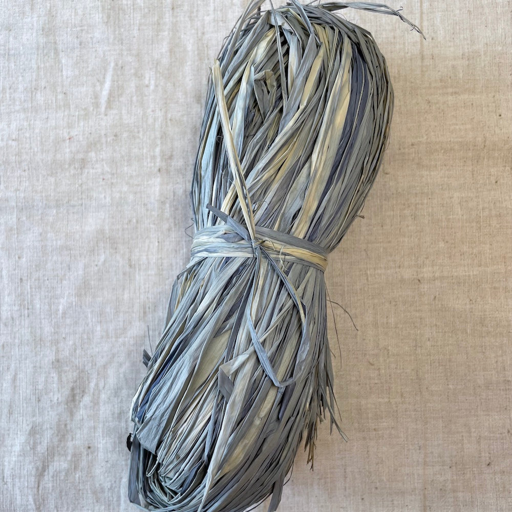 Raffia 50g Dappled Blue-Grey