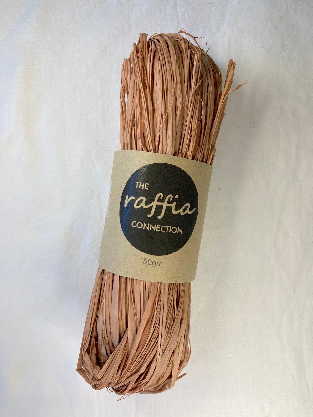 Raffia 50g - Burnt Umber (Hand-dyed) - The Raffia Connection