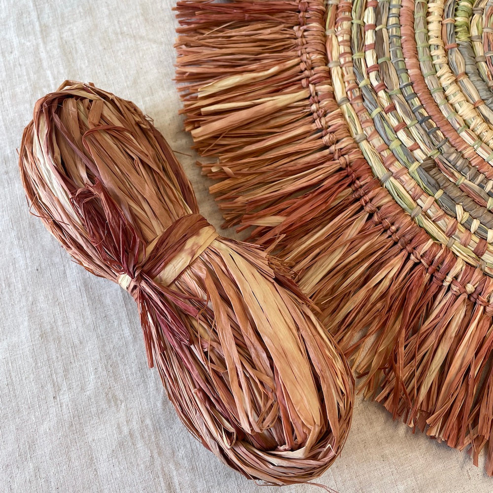 Raffia 50g Dappled Burnt Umber