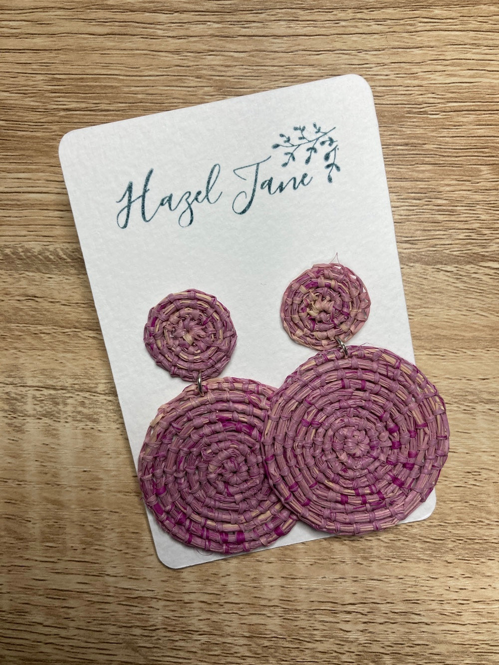 Earrings - Wild Raspberry