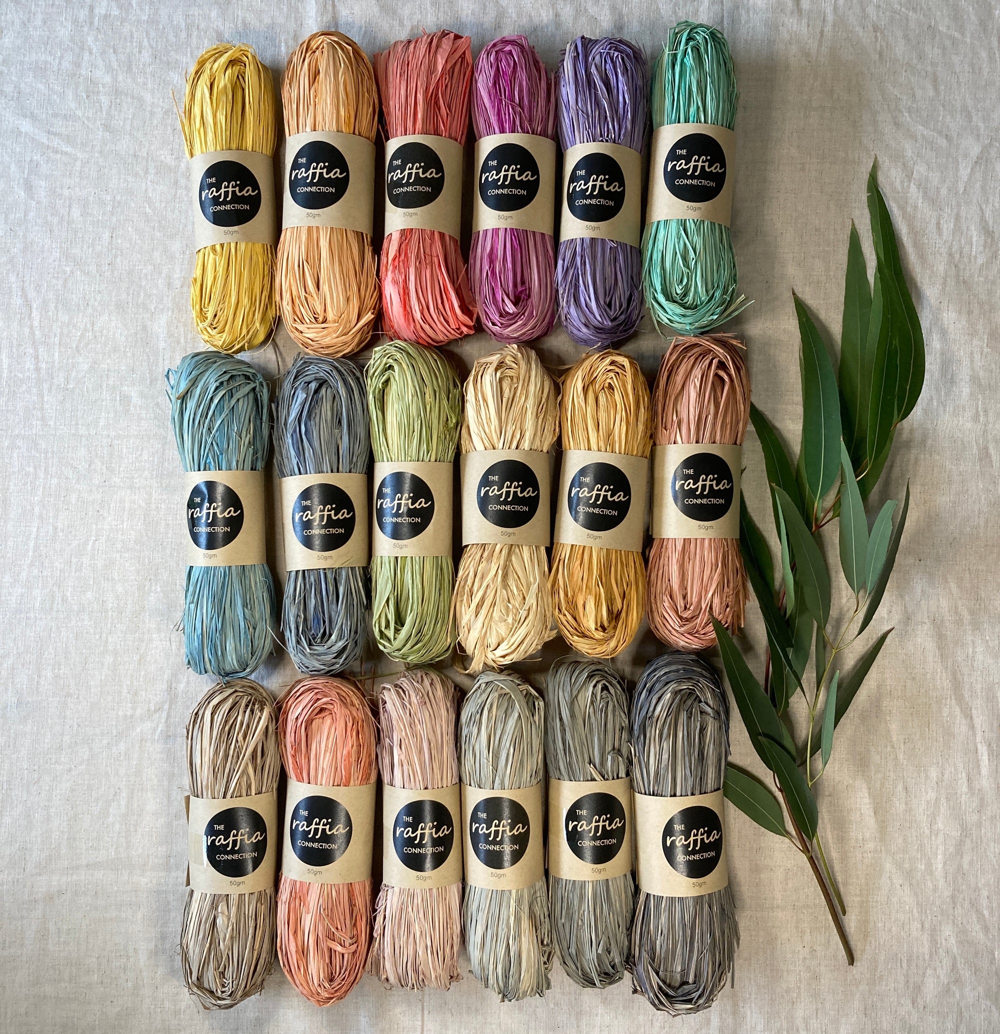 Cascade Raffia Color Our Raffia - The Raffia Connection