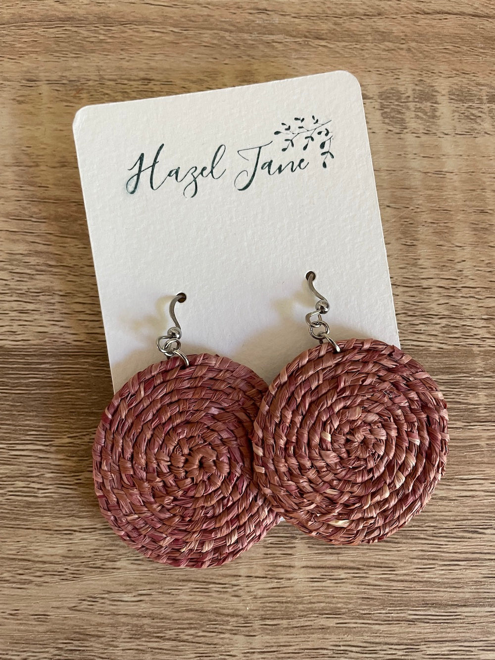 Earrings - Burnt Umber