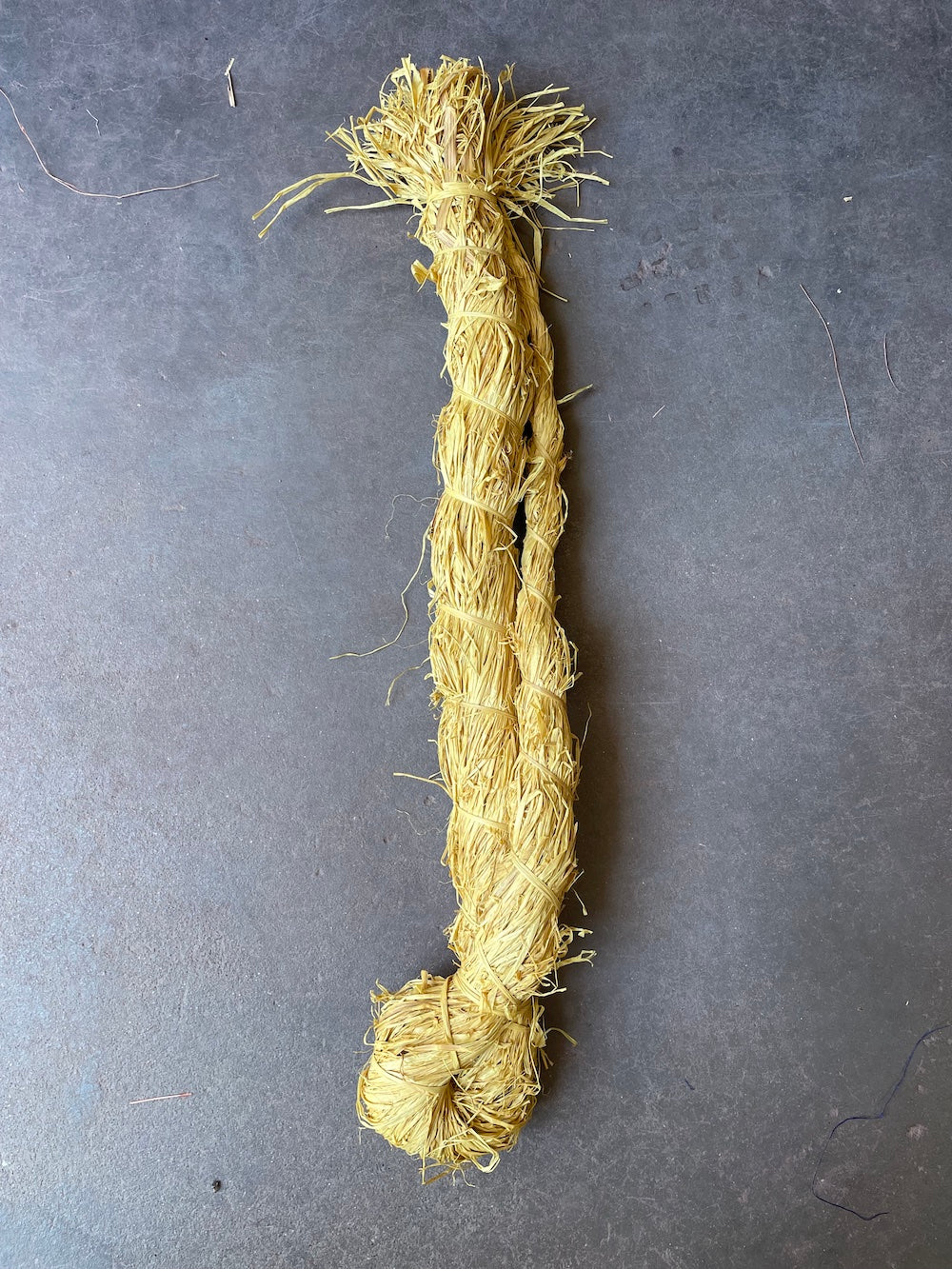 Tjanpi Raffia 250g Yellow *SECONDS QUALITY*