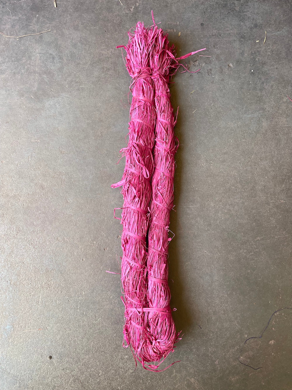 Tjanpi Raffia 250g Hot Pink *SECONDS QUALITY*