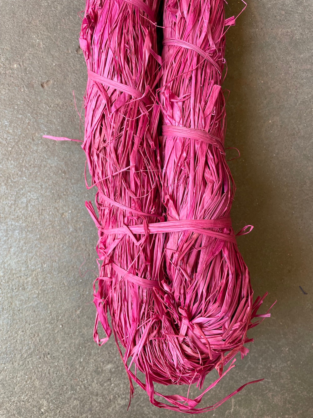 Tjanpi Raffia 250g Hot Pink *SECONDS QUALITY*