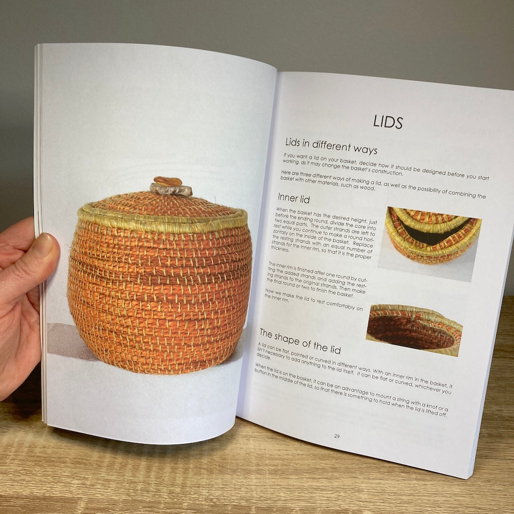 Basket Coiling with blanket stitch by Brynhild Tophøj