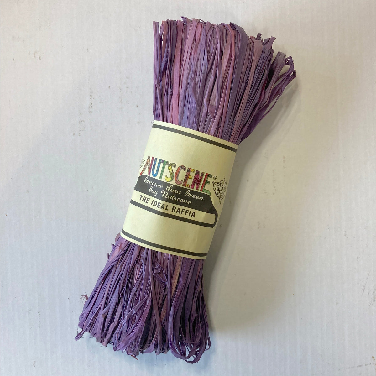 Nutscene Raffia 50g - Lavender Mist / Wild Rose