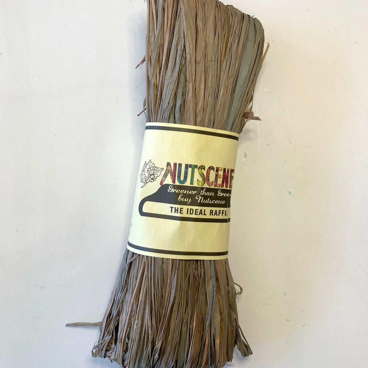 Nutscene Raffia 50g - Seagrass/Olivine