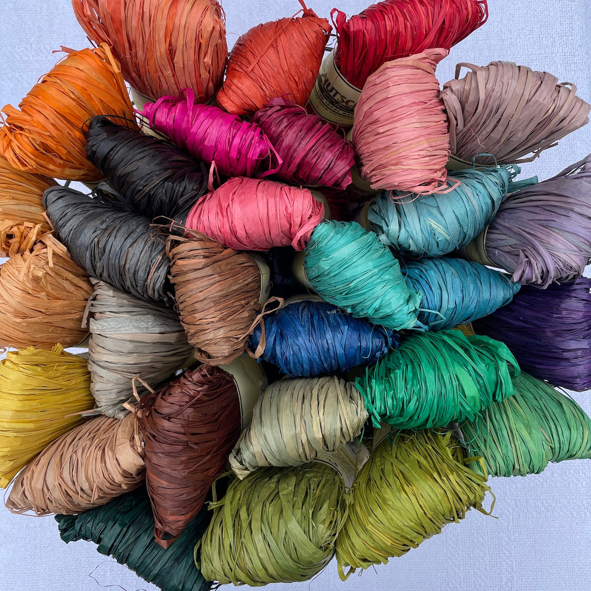 Nutscene Raffia 50g - Spring Green