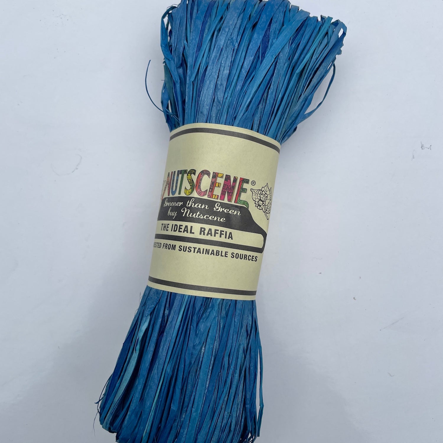 Nutscene Raffia 50g - True Blue