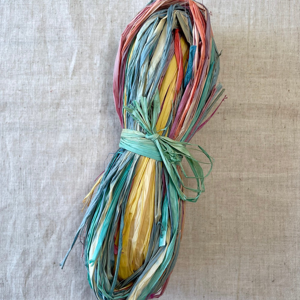 Raffia 50g Dappled Pastel Mix