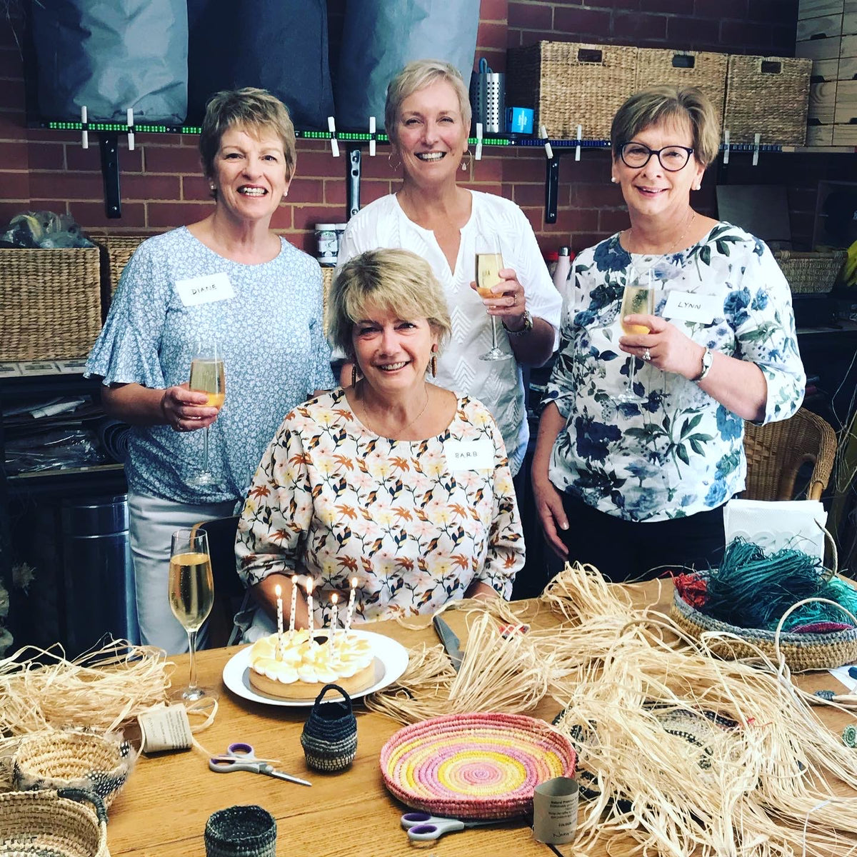 Weave &amp; Unwind - A private raffia weaving experience