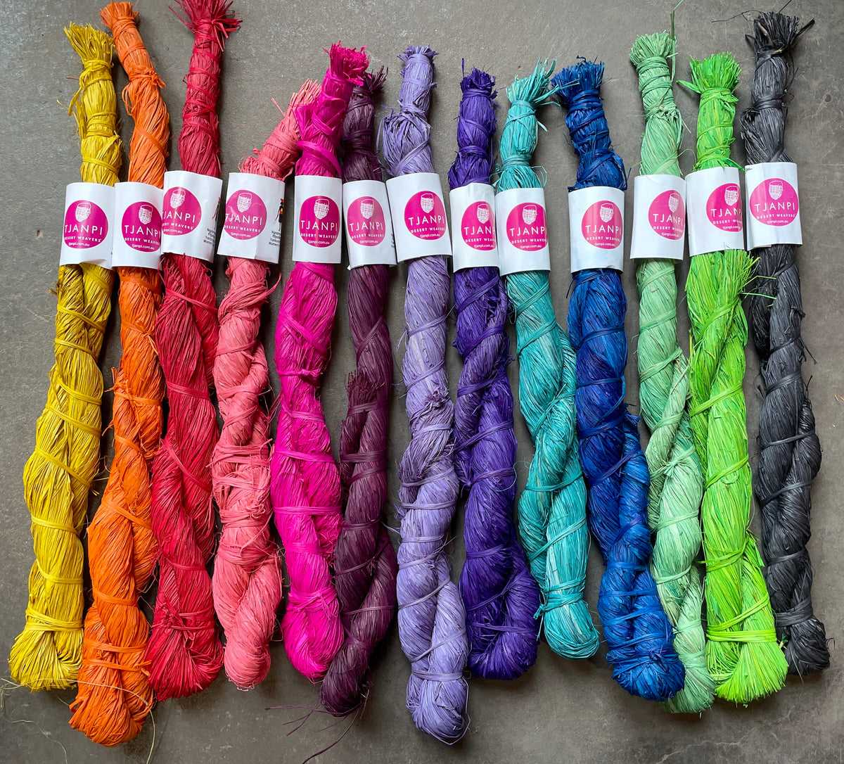 Tjanpi Raffia Full Range