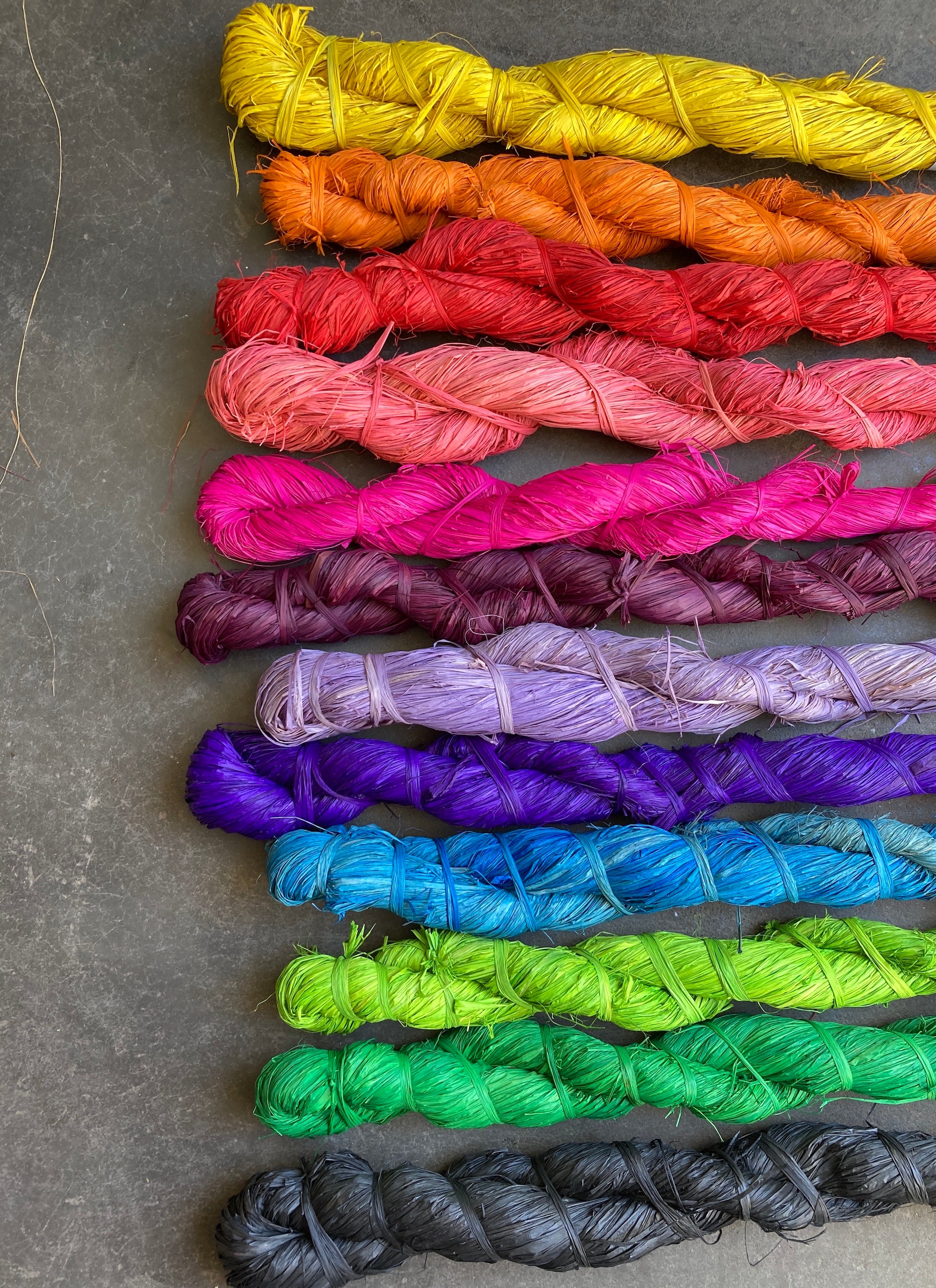 Raffia Rainbow Bulk Pack