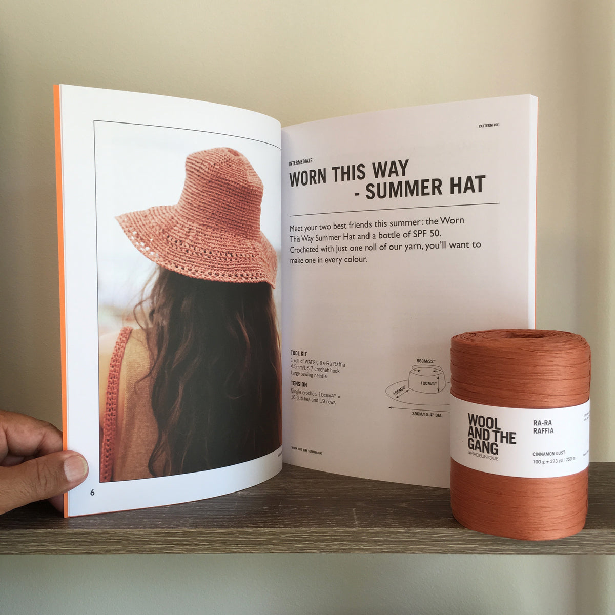 Ra-Ra Raffia 250m - Cinnamon Dust