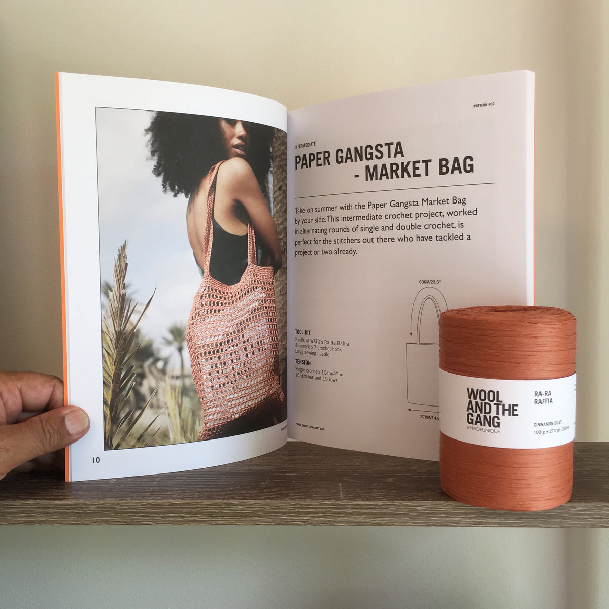 Ra-Ra Raffia 250m - Cinnamon Dust