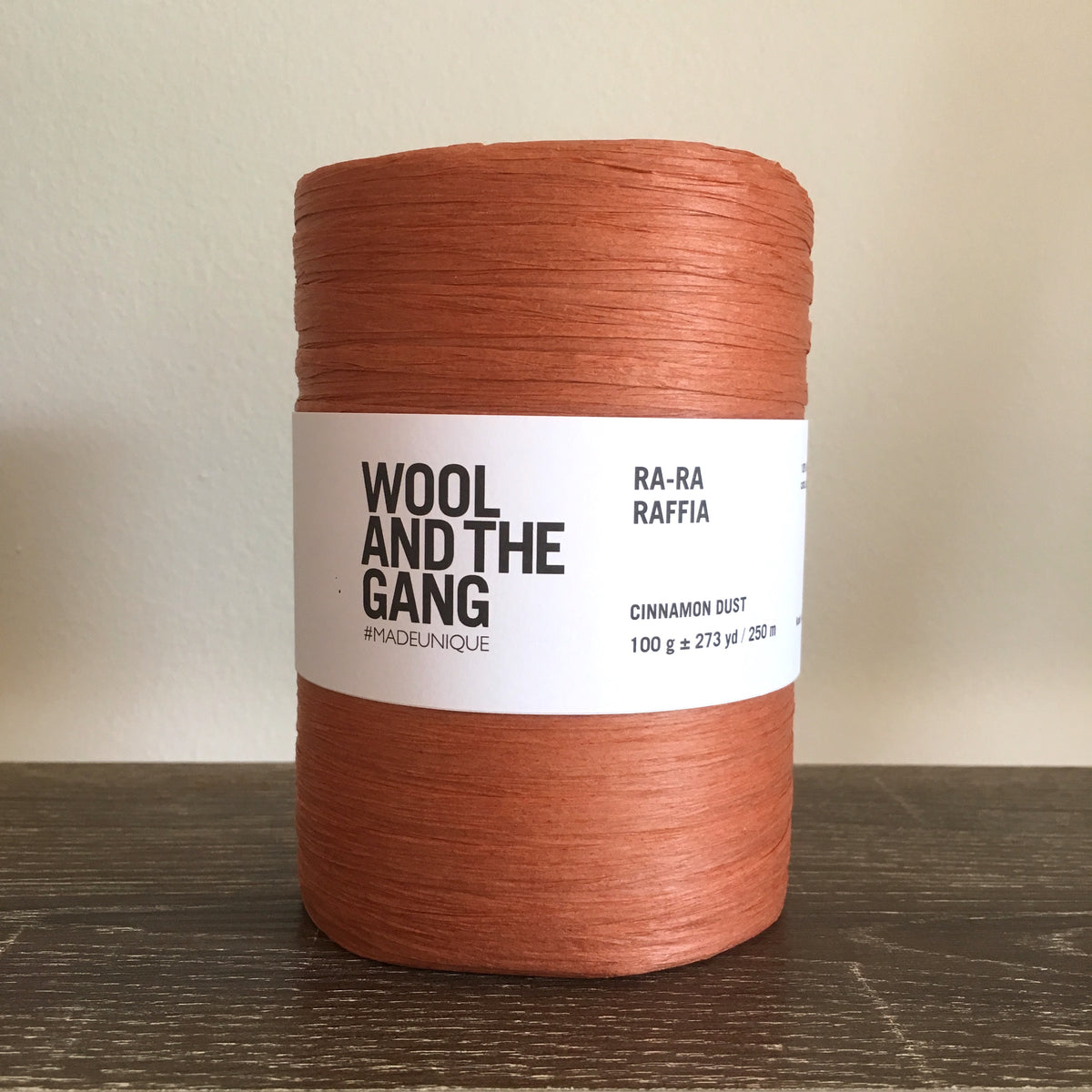 Ra-Ra Raffia 250m - Cinnamon Dust