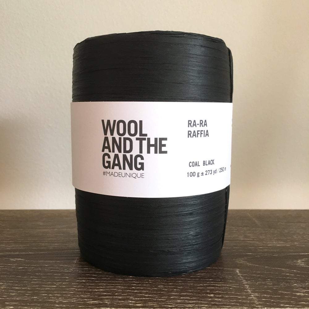 Ra-Ra Raffia 250m - Coal Black
