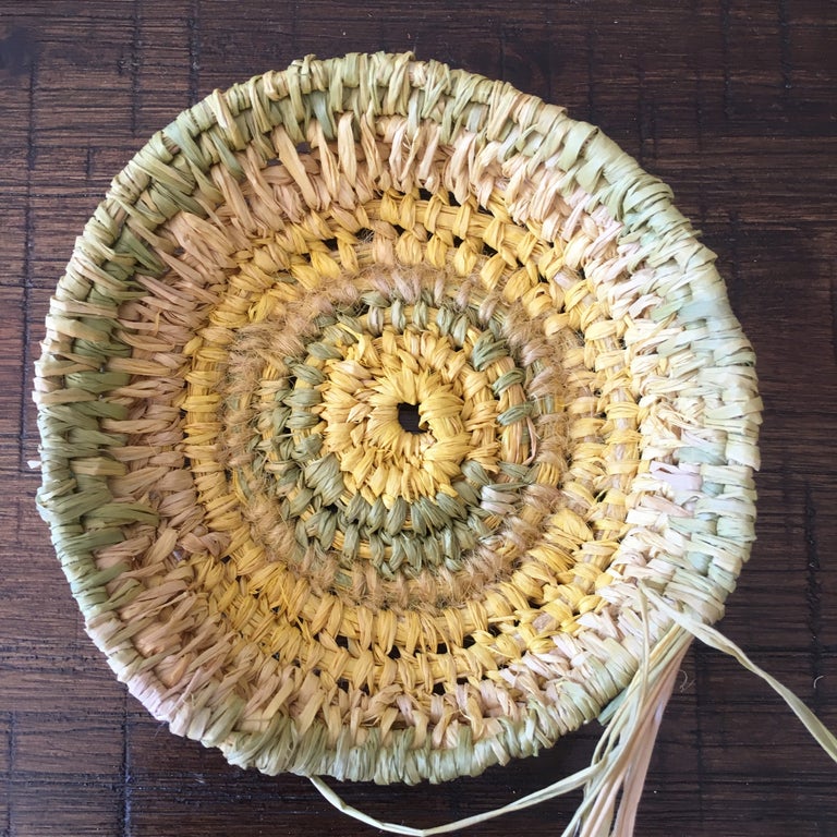 Raffia 50g - Wattle (Hand-dyed)