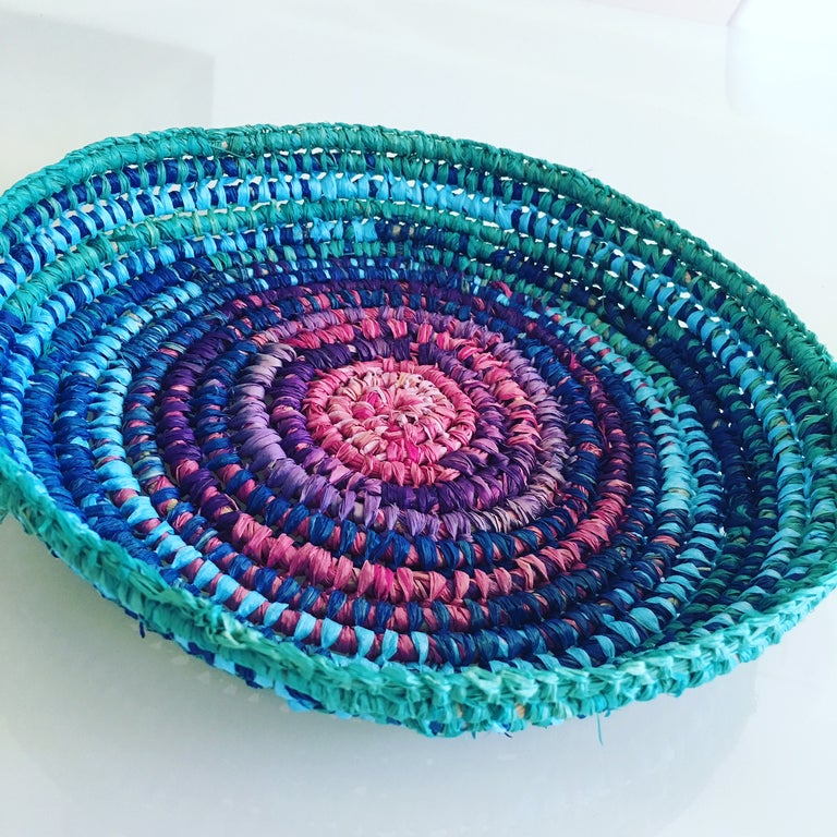 Raffia 50g - Opal (Hand-dyed)