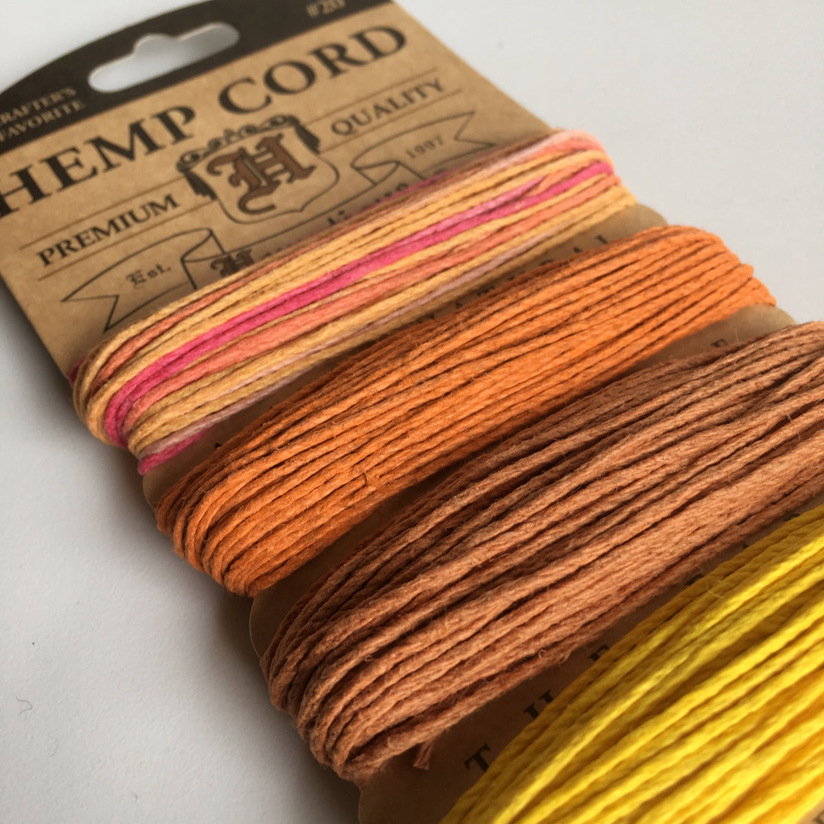 Raffia &amp; Hemp Bundle - Sun Glow