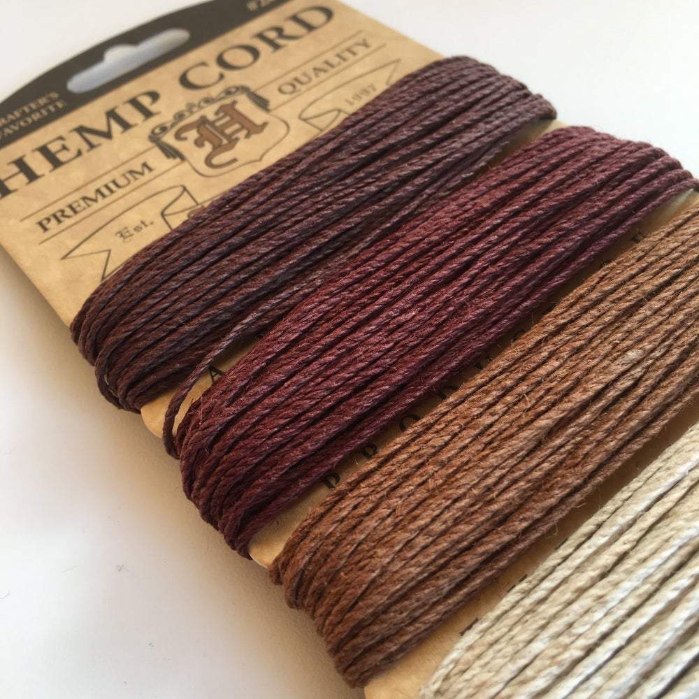 Hemp Cord Card - Bronze