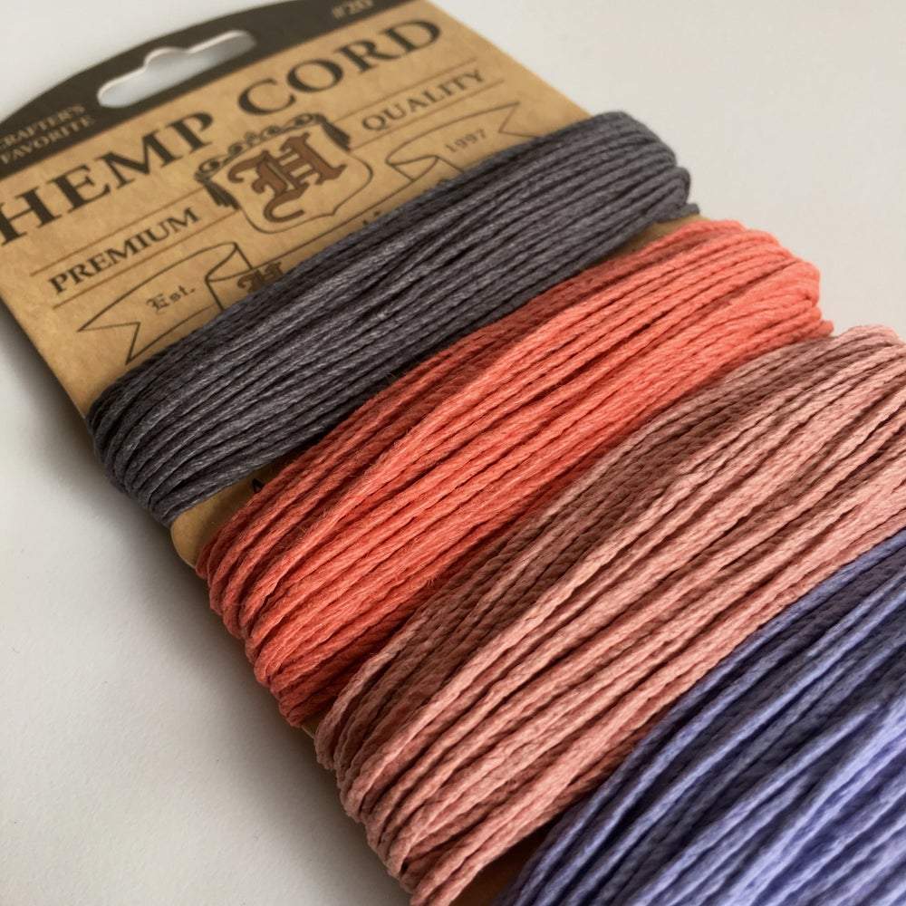 Hemp Cord Card - English Tea