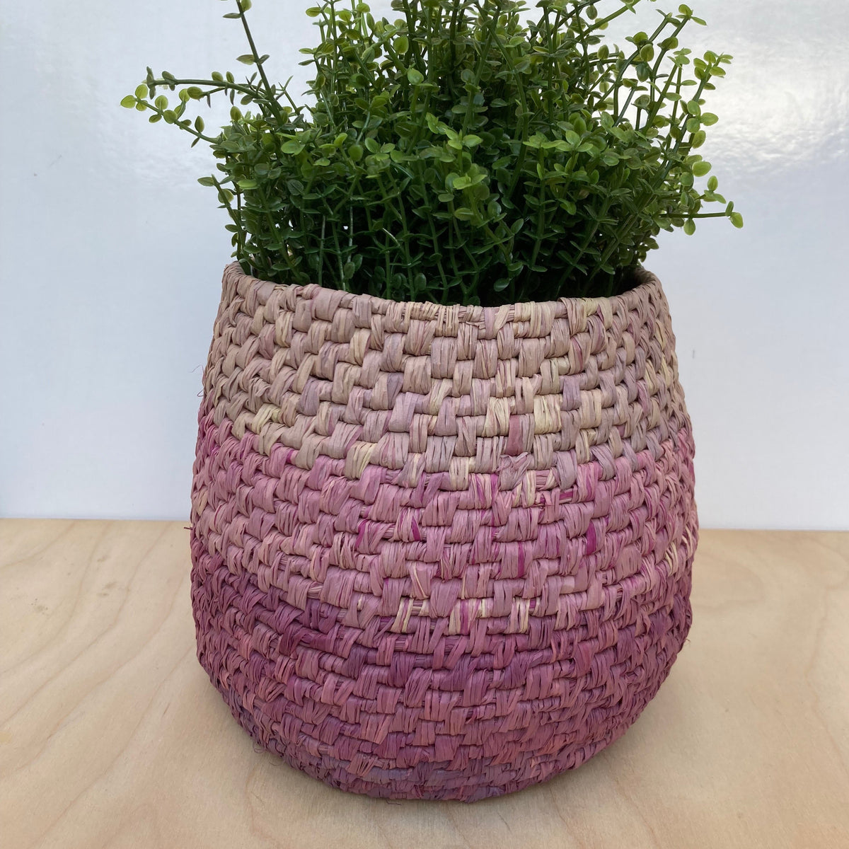 Raffia 150g - Ombré Dusky Pink