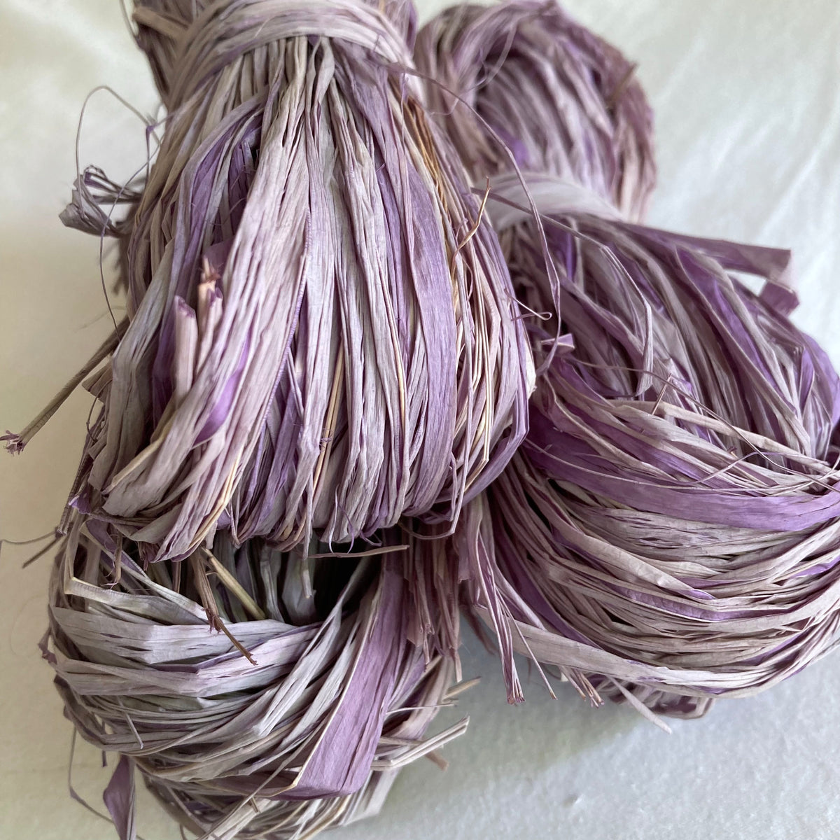 Raffia 50g - Iris (Hand-dyed) - The Raffia Connection