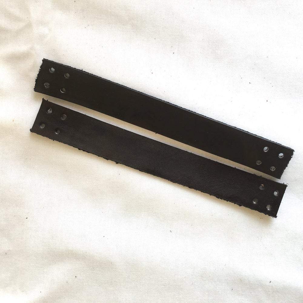 Leather Handles - Black