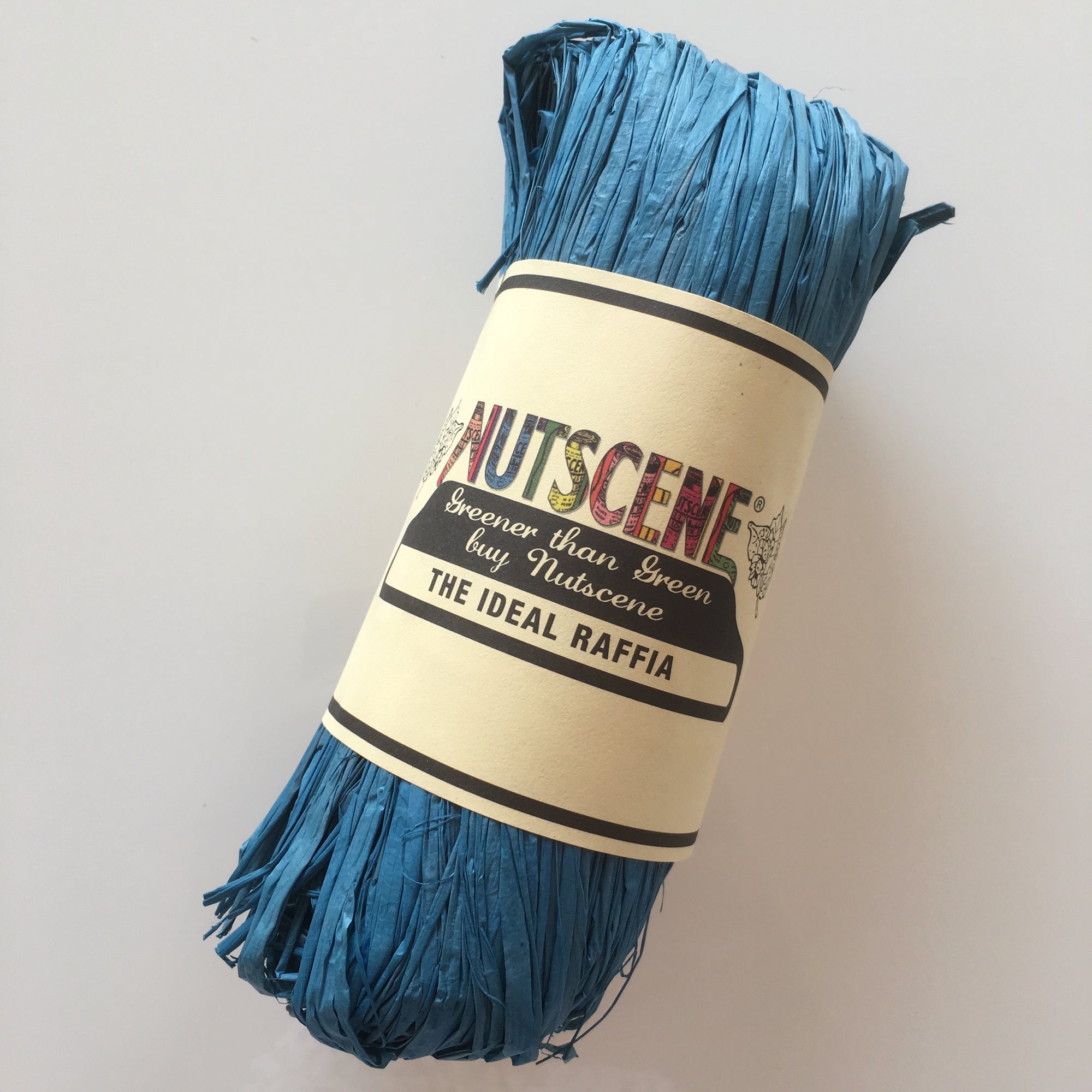 Nutscene Raffia 50g - Blue Jewel