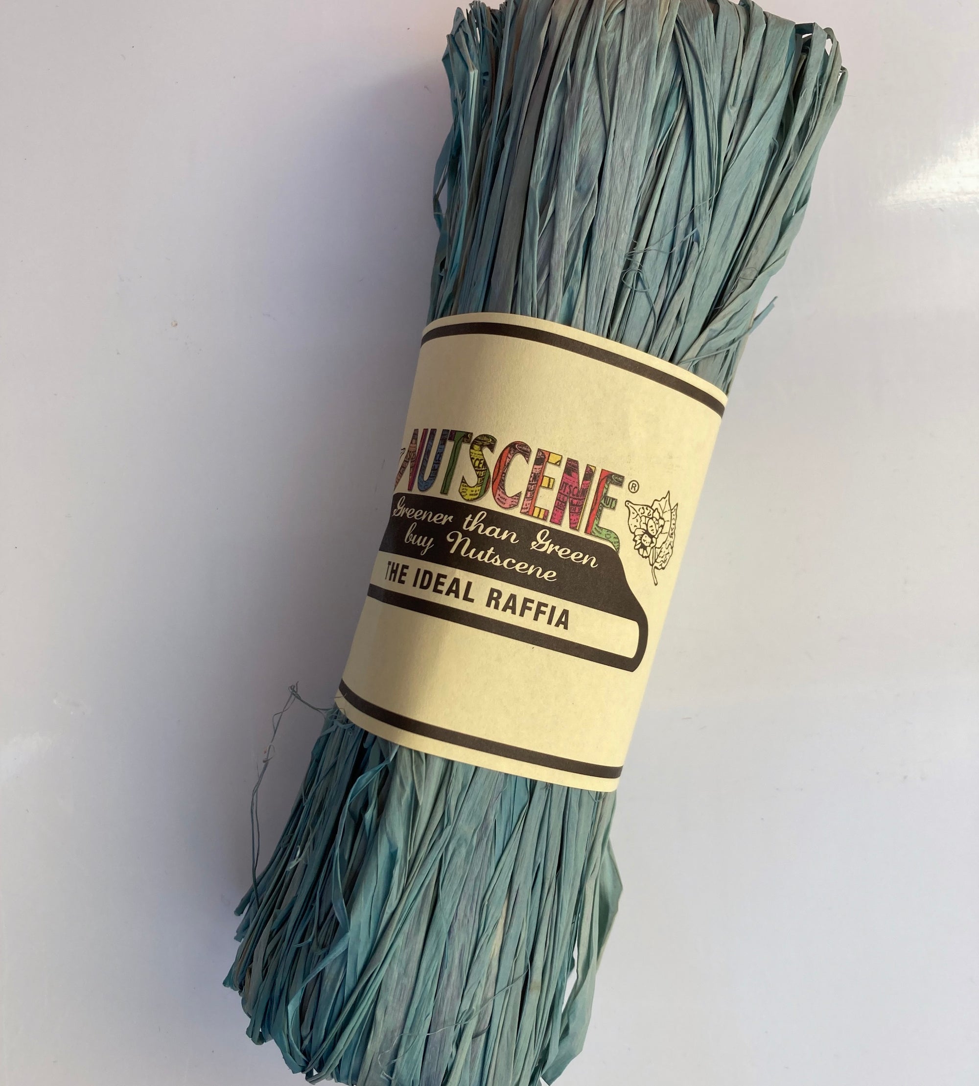 Nutscene Raffia 50g - Forget Me Not